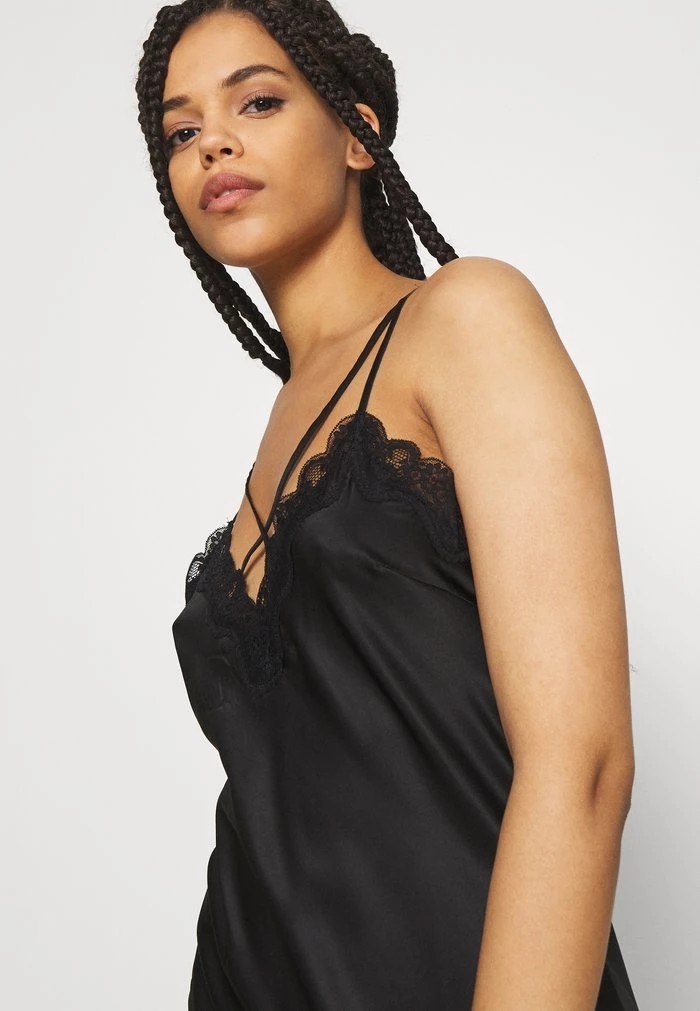 Vêtement De Nuit ANNA FIELD Anna Field Strap Back Nightdress Noir Femme | AJL-8250020